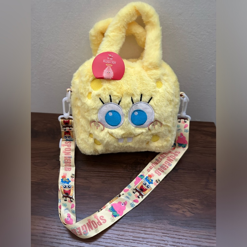 SpongeBob plush bag